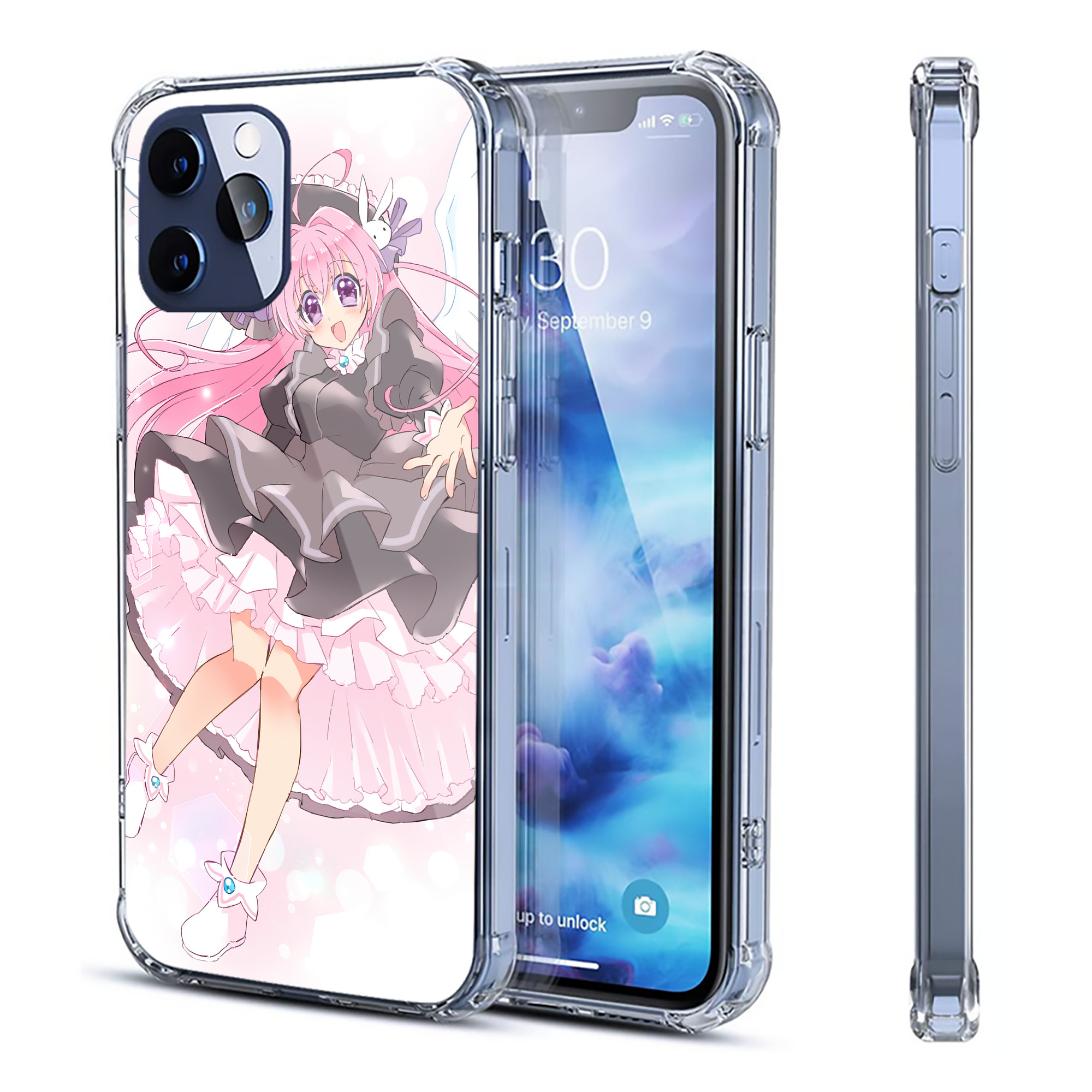 （画像用） 美少女戦士セーラームーン Sailor Moon 【iPhone 12シリーズ対応】透明スマホケース（クリアソフトケース）